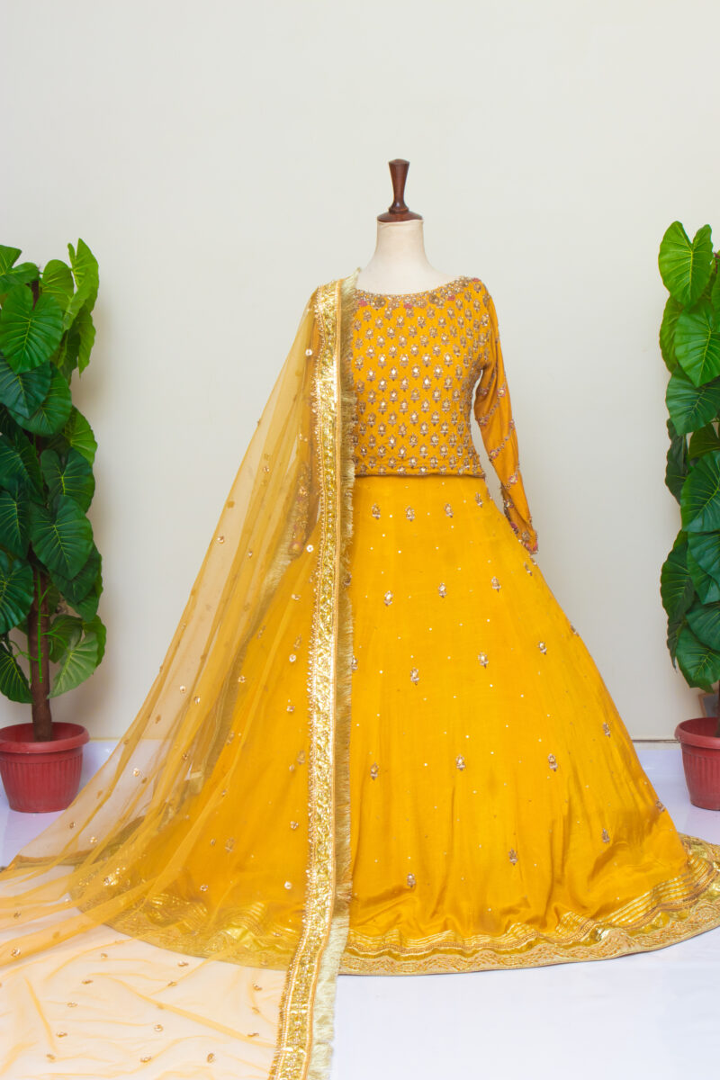 Mehndi Dress Lehnga Blouz