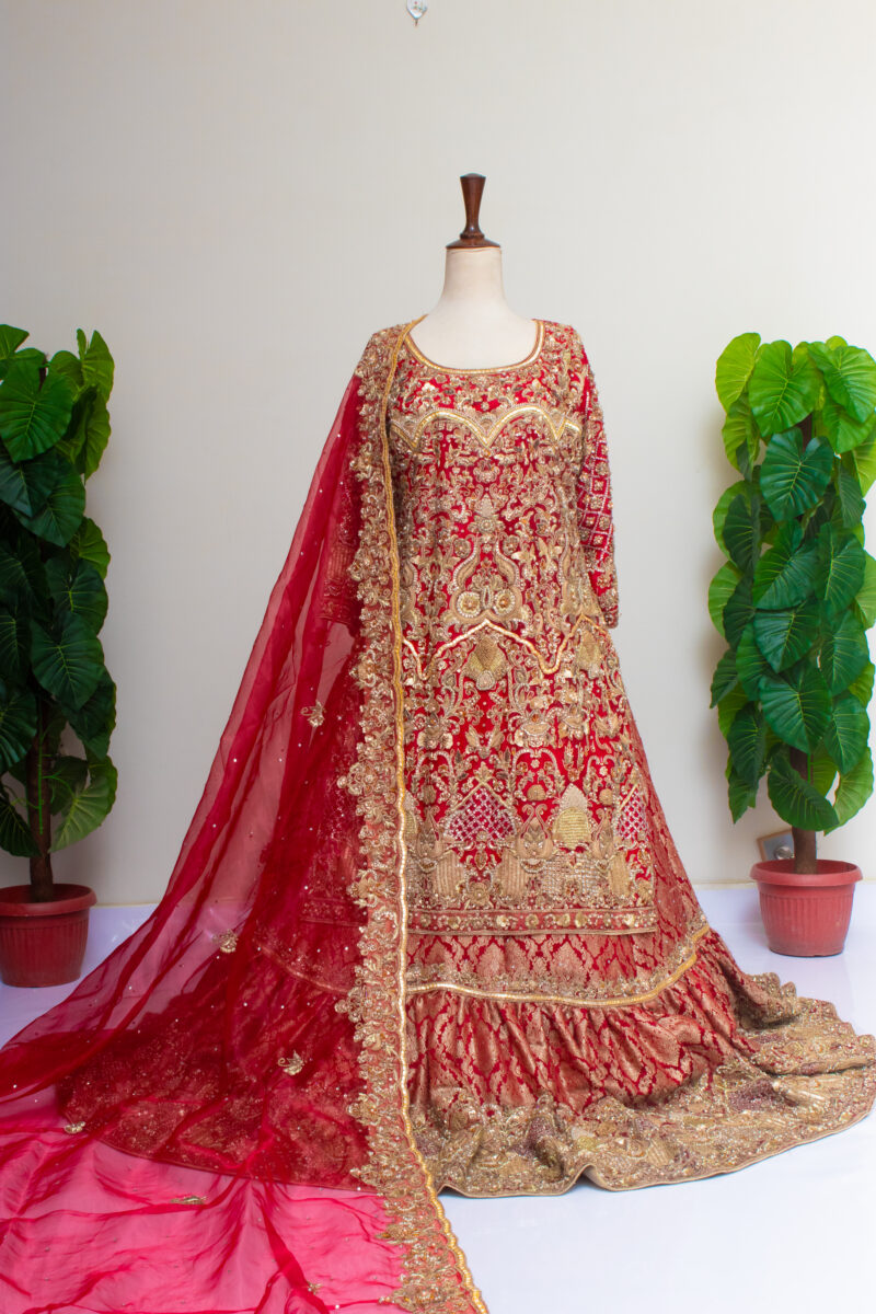 Floor Lehenga